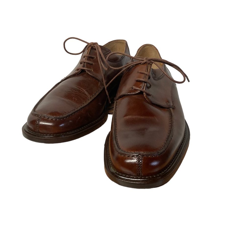 MERCANTI FIORENTINI Mens 7.5 Split Toe Oxford Brandy New